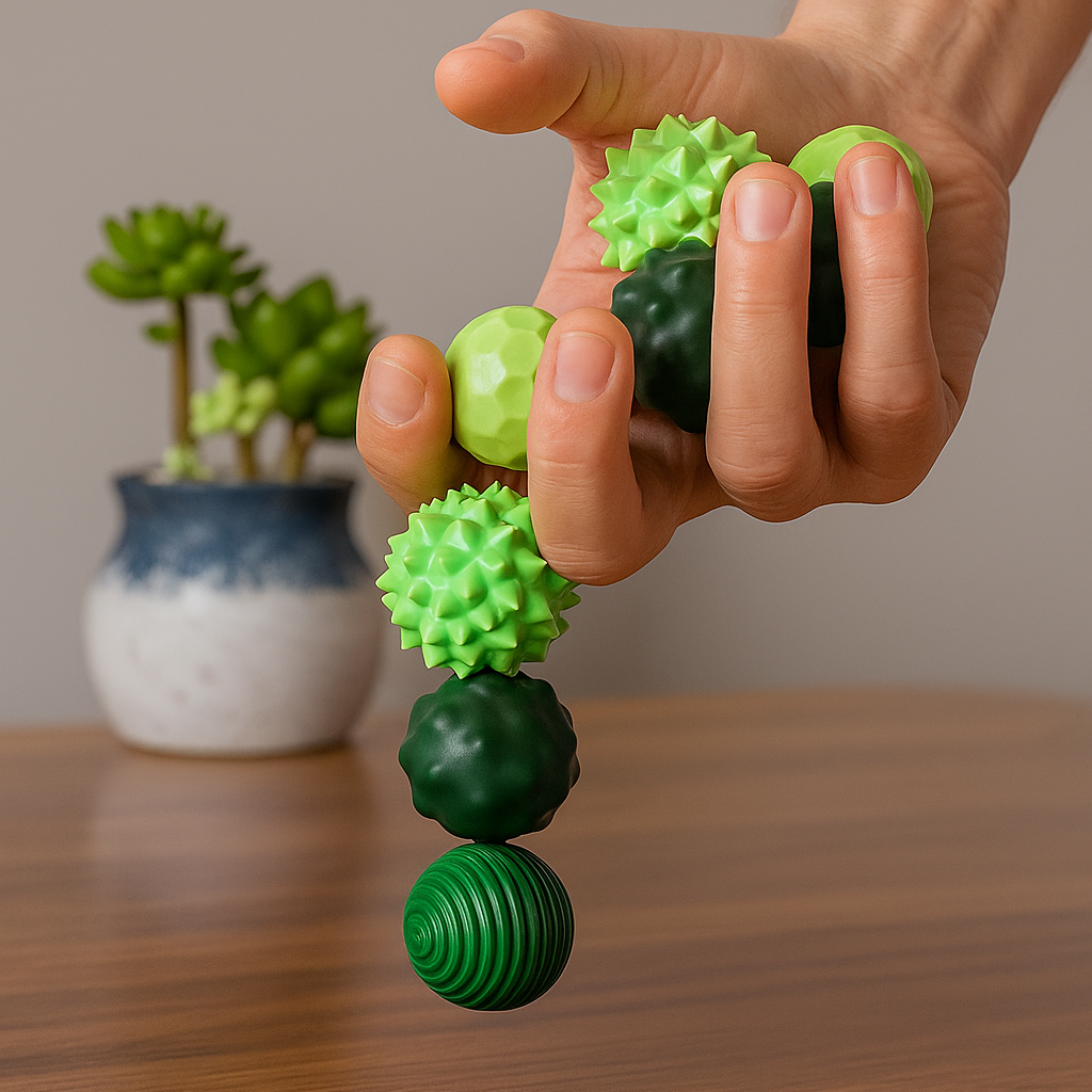 Fokuskulor - håll händerna upptagna, sinnet lugnt